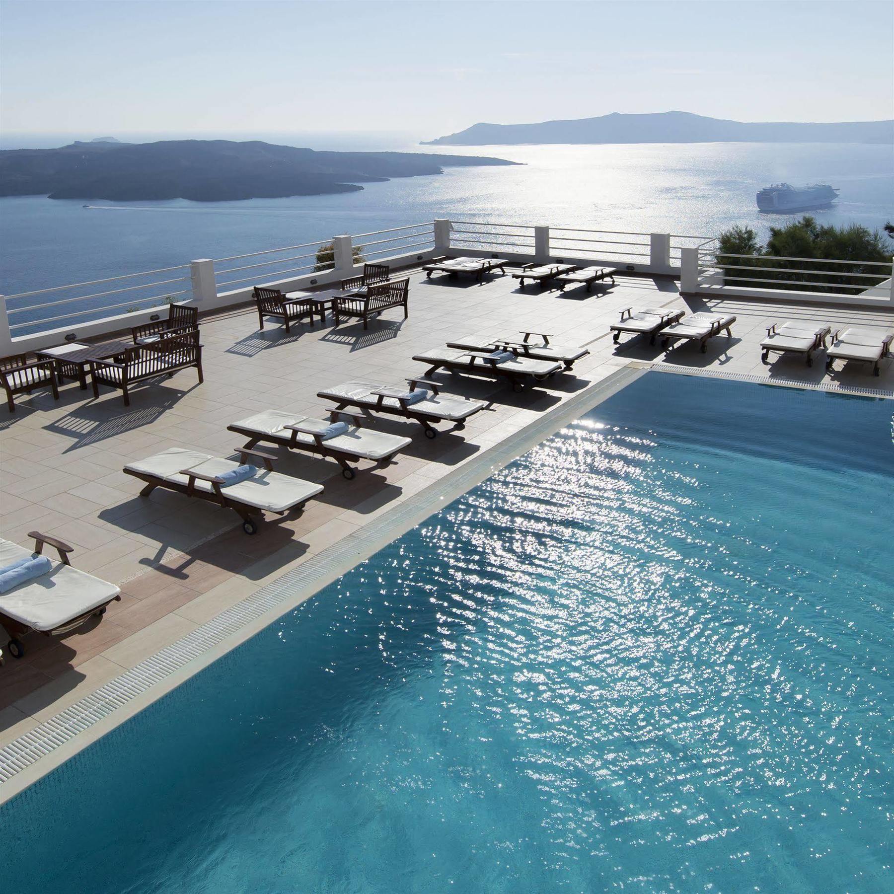 Tzekos Villas Фіра Екстер'єр фото